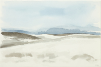 The Last Winter I (35 x 53 cm) Ink and Watercolour on paper