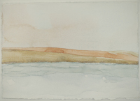 Frozen Field II (30 x 42 cm)Watercolour on Khadi paper
