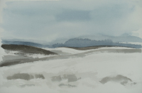 The Last Winter I (35x53cm) Ink and Watercolour on paper