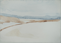 The Last Winter III (30 x 40 cm) Watercolour on Khadi paper