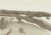 Field and Valley Series IV (18.5 x 27 cm) Ink on paper