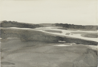Field and Valley Series II (18.5 x 27 cm) Ink on paper