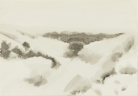 Field and Valley Series III (18.5 x 27 cm) Ink on paper