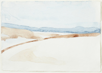 The Last Winter III (30 x 40 cm) Watercolour on Khadi paper